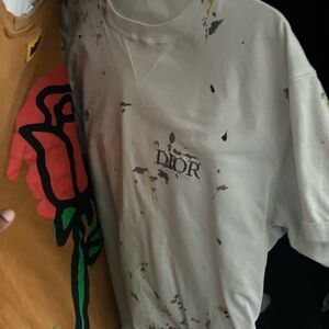 Lightly used men Dior shirt Lg